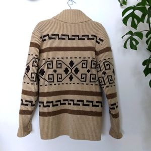 The Big Lebowski Pendleton Sweater Sz M